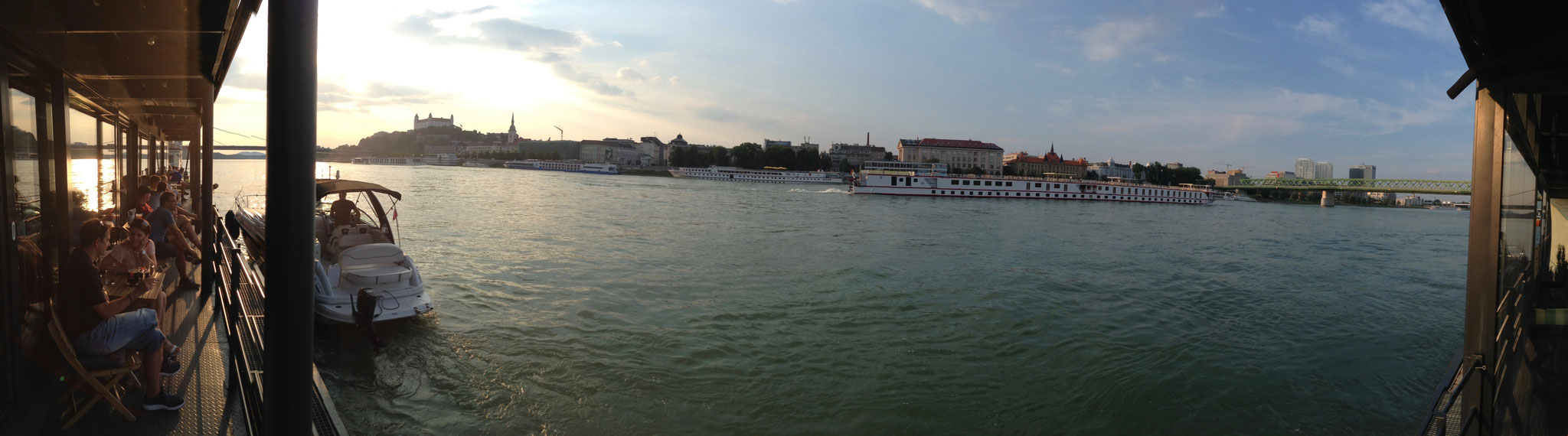 Bratislava river Donau